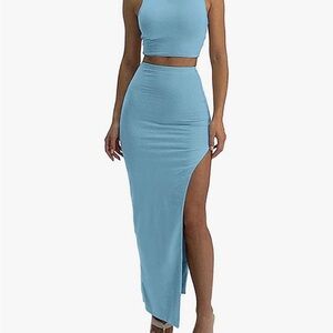 NWT Two-piece Women's Skirt Set Size M